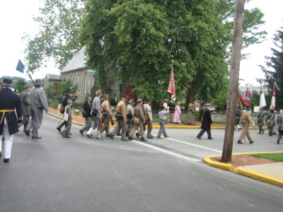 March to the cemetary!